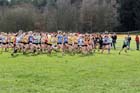 Under-20 Women start, McCain Inter Counties Cross Country, Cofton Park, Birmingham.